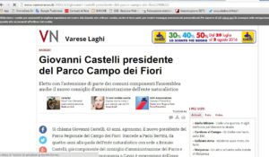 Varese News Giovanni Castelli